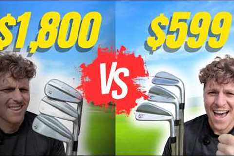 $1,800 vs $599 Irons — Can Takomo Really Compete?