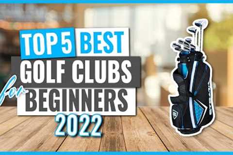 TOP 5: Best Golf Clubs for Beginners in 2022 (on Amazon)