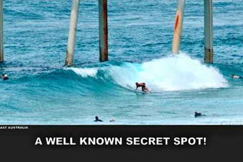 Surfing Through The Heat Haze, A Well Known Secret Spot! Thursday 11th December 2025