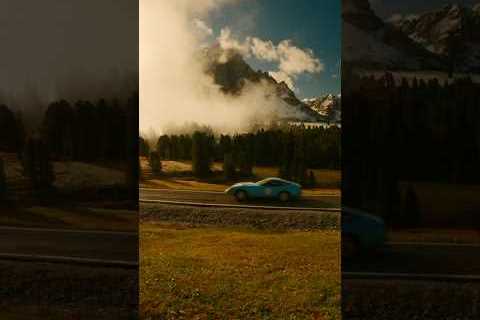 Through winding roads and towering peaks - let the Dolomites inspire your dreams. #Ferrari