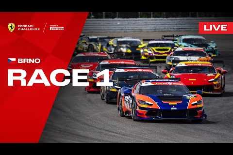 LIVE Ferrari Challenge Europe - Brno, Race 1