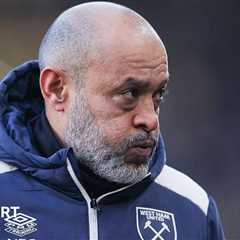 Nuno Faces Crisis as West Ham Lose 3-0 to Bottom Side Wolves