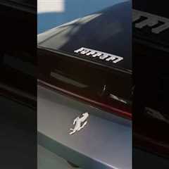 Road-going art designed by Korean artists: the #FerrariTailorMade #Ferrari12Cilindri. #Ferrari