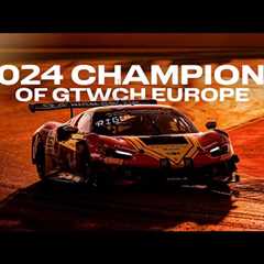 GT WORLD CHALLENGE EUROPE CHAMPIONS | Securing 5 titles in Jeddah 🏆🏆🏆🏆