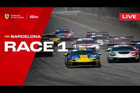 LIVE Ferrari Challenge Europe - Barcelona, Race 1