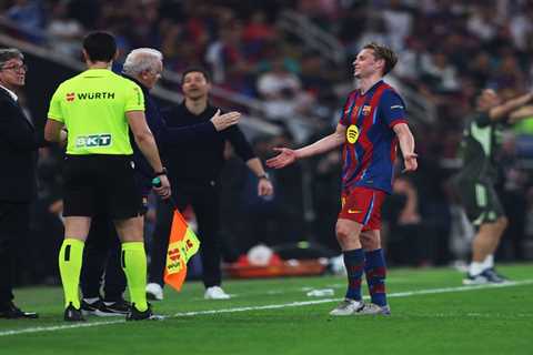 De Jong Avoids La Liga Ban After Spanish Supercup Red Card