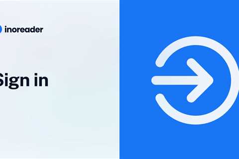 Sign in | Inoreader