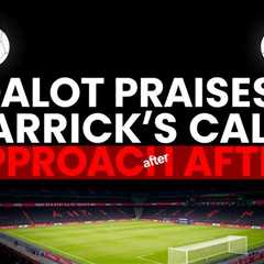 Dalot praises Carrick’s calm approach after United revival