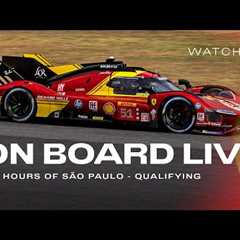 Onboard car #51 for HYPERPOLE at São Paulo 6H | Ferrari Hypercar