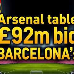 Arsenal table £92m bid to hijack Barcelona’s Alvarez pursuit