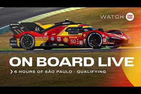 Onboard car #50 for HYPERPOLE at São Paulo 6H | Ferrari Hypercar