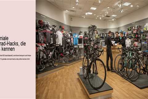 12 geniale Rennrad-Hacks, die Profis kennen