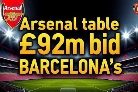 Arsenal table £92m bid to hijack Barcelona’s Alvarez pursuit