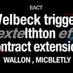 Welbeck triggers Brighton contract extension through 2027