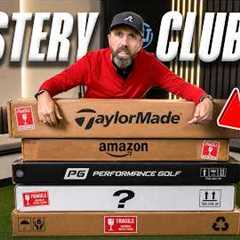 I Test Golf Clubs I Never Unboxed (CRAZY CLUBS!)