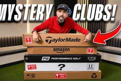 I Test Golf Clubs I Never Unboxed (CRAZY CLUBS!)
